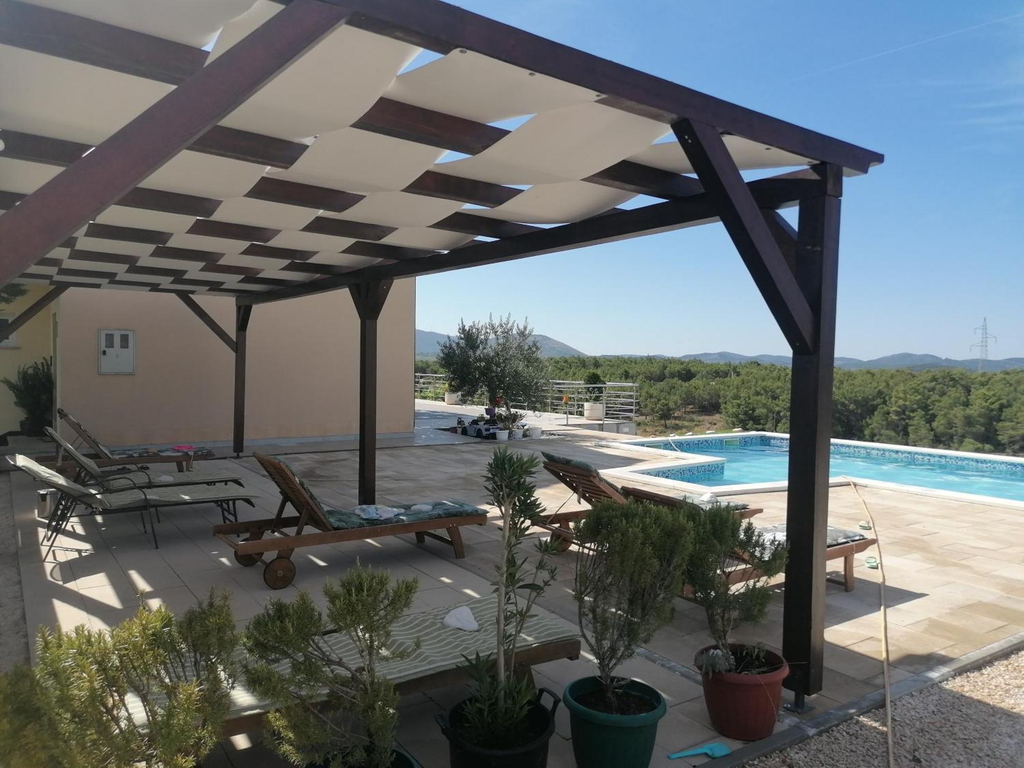 Villa Scolopax Rusticola Skradin With Heated Pool Exterior photo