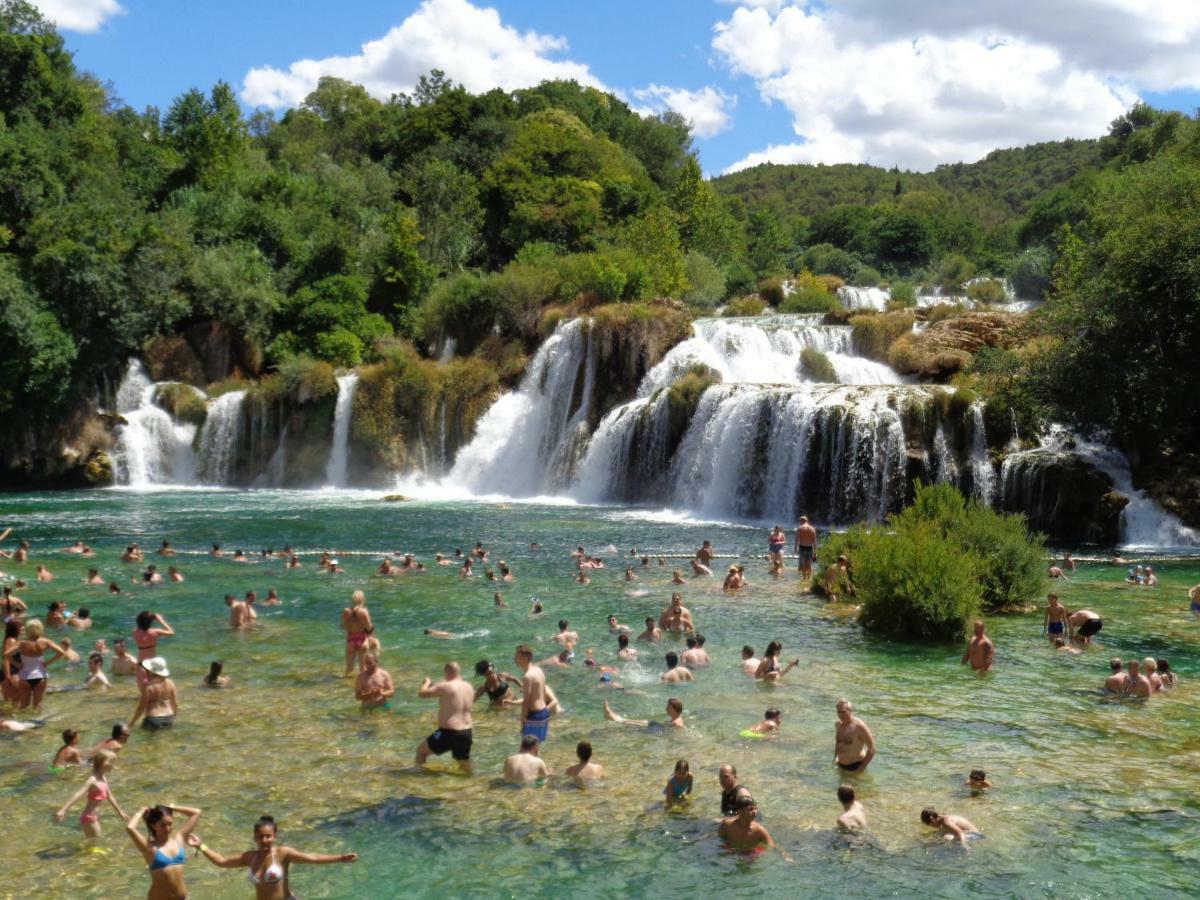 Villa Scolopax Rusticola Skradin With Heated Pool Exterior photo