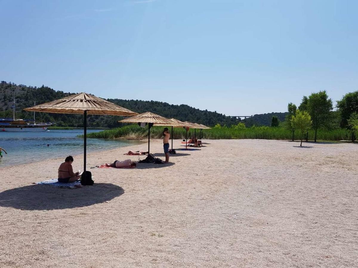 Villa Scolopax Rusticola Skradin With Heated Pool Exterior photo